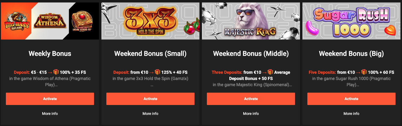 GGBet bonuses